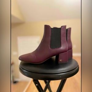 Torri Coach booties - size 8!